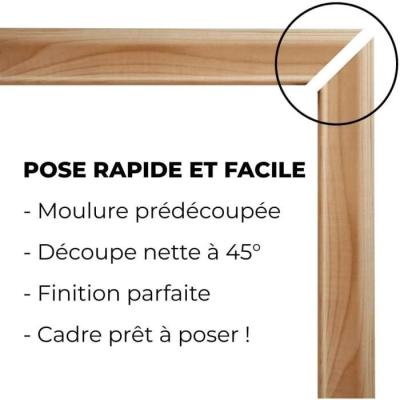 Kit moulure de soubassement 4m - NORDLINGER PRO - Moulure murale
