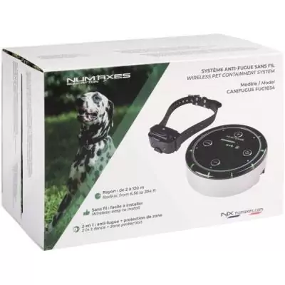 Ensemble complet anti-fugue Canifugue FUG1034 - Noir - Dimensions compactes