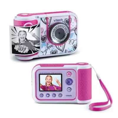 VTECH KIDIZOOM PRINT CAM (ROSE) - Appareil photo enfant compact