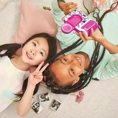 VTECH KIDIZOOM PRINT CAM (ROSE) - Appareil photo enfant compact