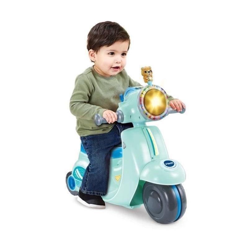 Porteur Scooter Interactif 3 en 1 VTECH - Dimensions compactes