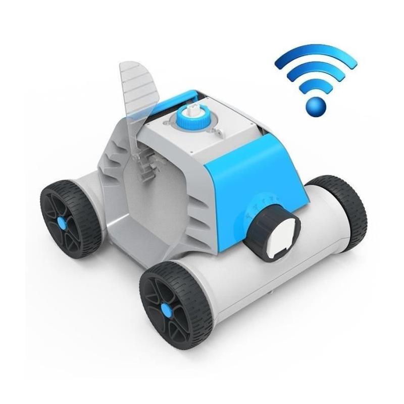 Robot de piscine autonome Thetys - Nettoyeur automatique compact