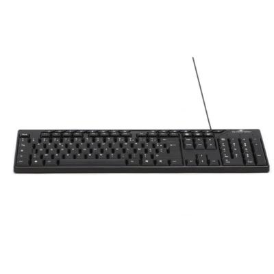 Pack Clavier Souris BLUESTORK MEDIA OFFICE - Filaire - Azerty - Noir
