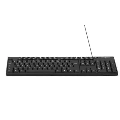 Pack Clavier Souris BLUESTORK MEDIA OFFICE - Filaire - Azerty - Noir