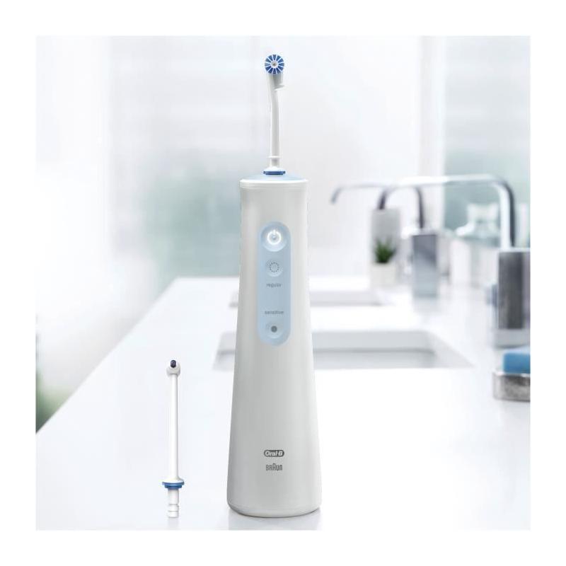 Hydropulseur Oral B Aquacare 4 BLANC - Brosse à dents électrique