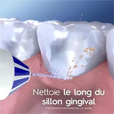 Hydropulseur Oral B Aquacare 4 BLANC - Brosse à dents électrique