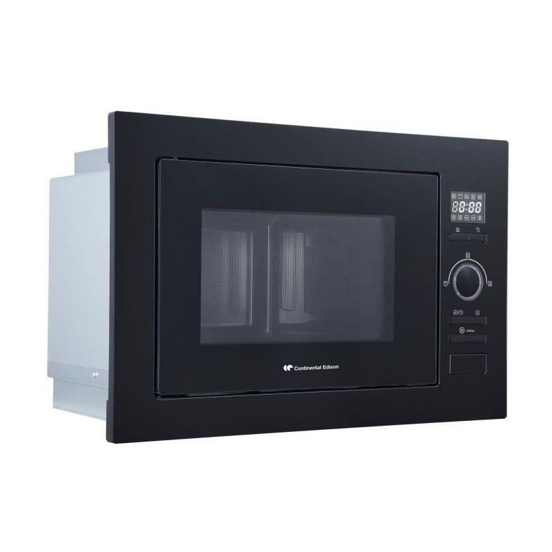 Micro-ondes grill encastrable Continental Edison 25L Noir