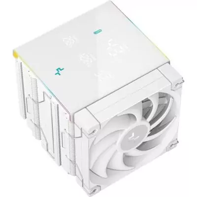 Ventirad CPU DEEPCOOL AK620 DIGITAL PRO - Blanc élégant et performant