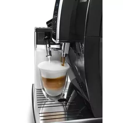 Machine expresso automatique avec broyeur - DELONGHI Dinamica ECAM 350.55.B - Noir | Dimensions compactes