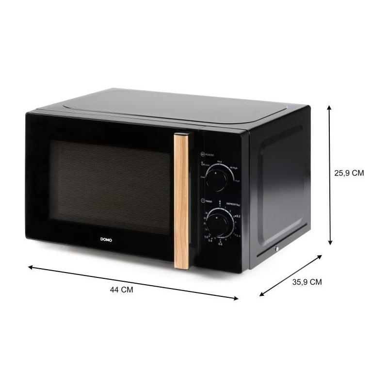Micro-ondes DOMO DO2820: Compact et puissant, idéal pour votre cuisine