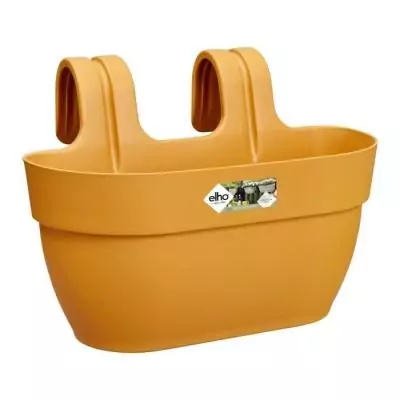 Jardinière suspendue ELHO Vibia Campana Easy Hanger Medium Jaune Miel - Déco balcon