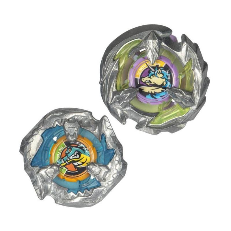Pack Double Beyblade X Bite Croc et Sting Unicorn - Toupies Compétition