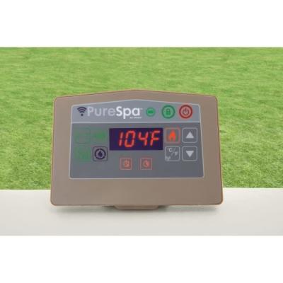 Spa gonflable INTEX Chevron 6 places 196x196x71 cm
