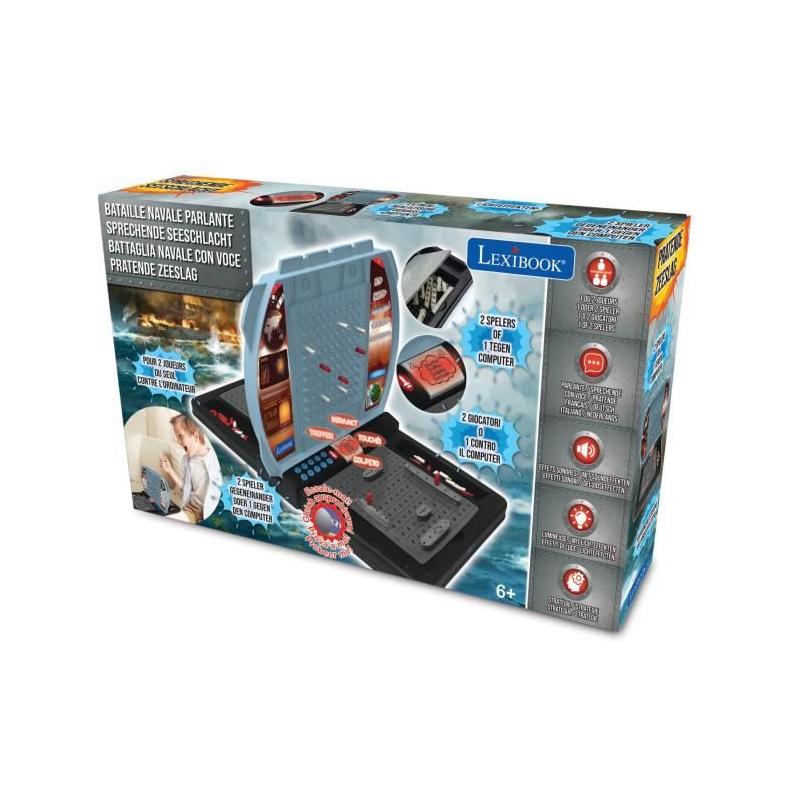 Jeu de bataille navale électronique parlante et lumineux - 2 joueurs