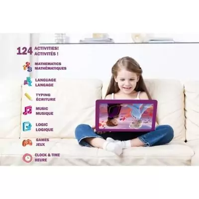 Ordinateur Educatif Bilingue La Reine des Neiges - 124 activités - LEXIBOOK