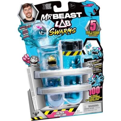Collectionnez plus de 100 figurines miniatures MrBeast Lab Swarms - 5 modèles aléatoires
