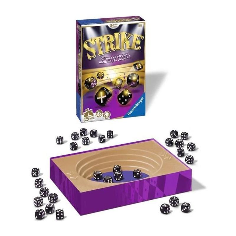 Jeu d'ambiance Strike - Ravensburger: Jeu de dés fun et responsable