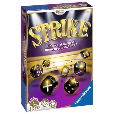 Jeu d'ambiance Strike - Ravensburger: Jeu de dés fun et responsable