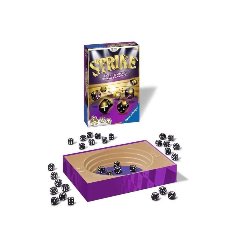 Jeu d'ambiance Strike - Ravensburger: Jeu de dés fun et responsable