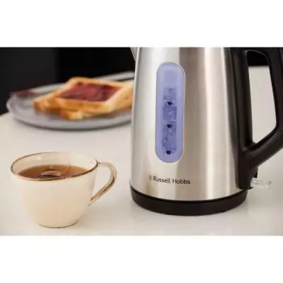 Bouilloire électrique RUSSELL HOBBS HEATON 2400W 1,7L Inox