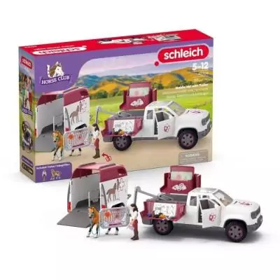 Coffret Vétérinaire mobile avec remorque SCHLEICH 42704 - Horse Club