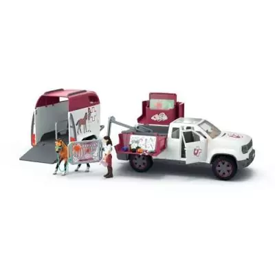 Coffret Vétérinaire mobile avec remorque SCHLEICH 42704 - Horse Club