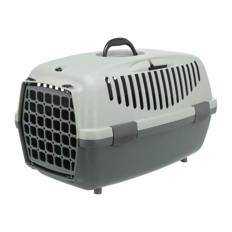 Boîte de transport Capri 3 pour chien - Taille S - Anthracite, gris et vert