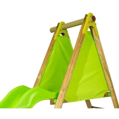 Station de jeux bois et métal Techwood ARROBA - Pour 4 enfants