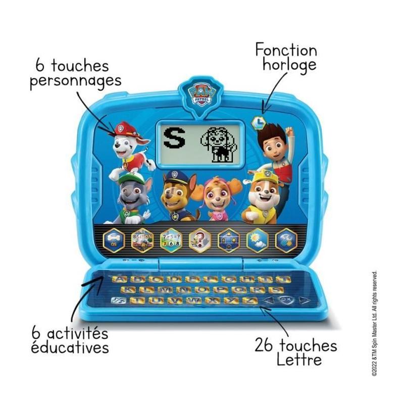 Tablette Éducative VTECH - Pat Patrouille - Pour Enfants de 3 ans et plus - Bleu
