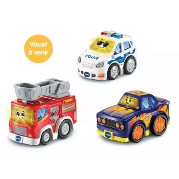 TUT TUT BOLIDES - VÉHICULES SÉRIE PRO - COFFRET TRIO