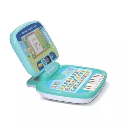 Un premier ordinateur éducatif et musical pour enfants de 33 x 30 x 7 cm