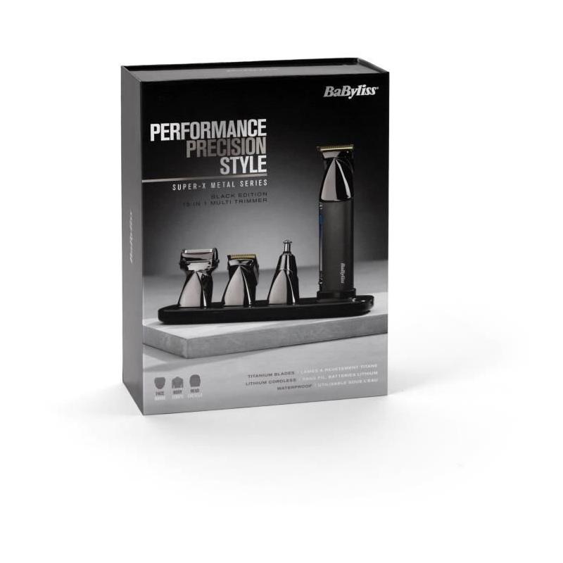 Tondeuse multi-usages BaByliss MT991E - Super-X Metal Series