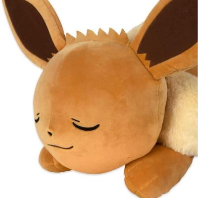 Peluche BANDAI Evoli (Eevee) 40cm - Douce et câline - Multicolore