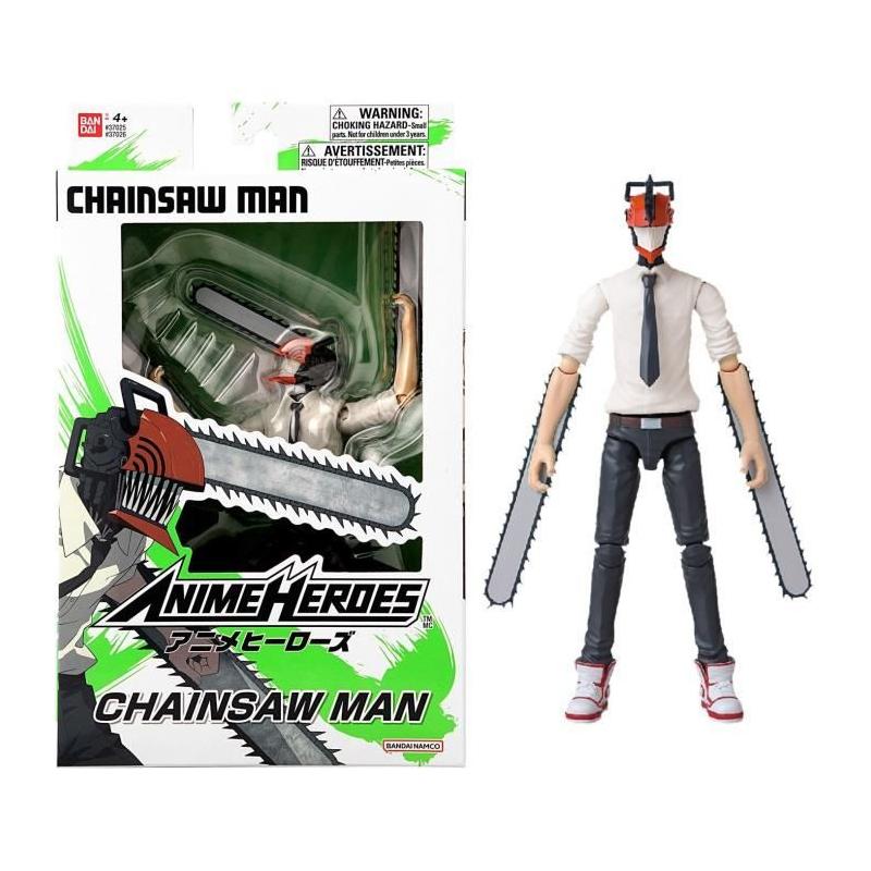 Figurine Anime Heroes 17 cm - Chainsaw Man - Version Miniature