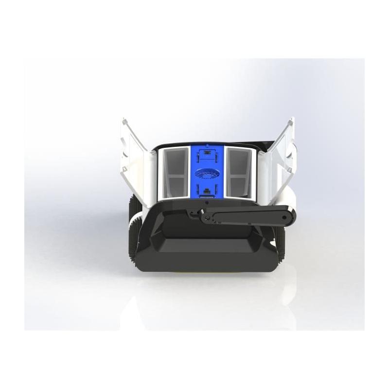 Robot piscine Robopool - Clean Pool autonome - Blanc (67x48x31 cm)