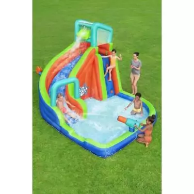 Parc aquatique gonflable Bestway Turbo Splash H2OGO! - Structure gonflable fun