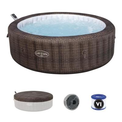 Spa gonflable BESTWAY Lay-Z-Spa Bali - 216 x 71 cm - 5 a 7 places