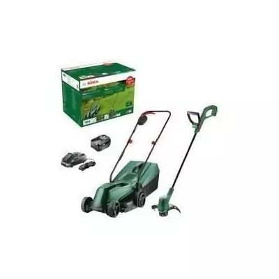 Ensemble Bosch Pack 18V Tondeuse EasyMower + EasyGrassCut