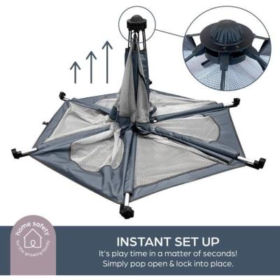Parc Aventure Pop-Up Dreambaby - Tissu avec sac de transport - Protection UV - Ø 1,3 m
