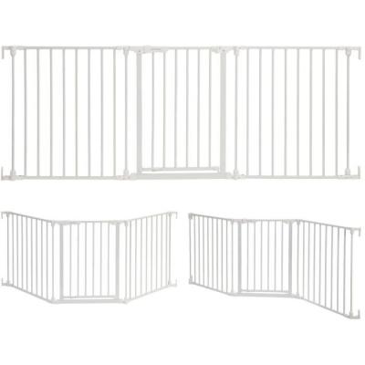 Barriere de sécurité enfant Discovery 3 - Blanc - 74,5 cm à 1,95 m