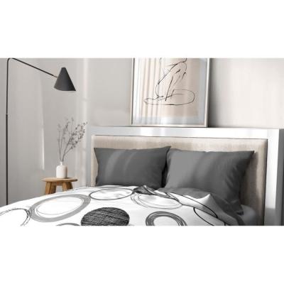 Lot de 2 taies d'oreiller HOME LINGE PASSION - Gris anthracite