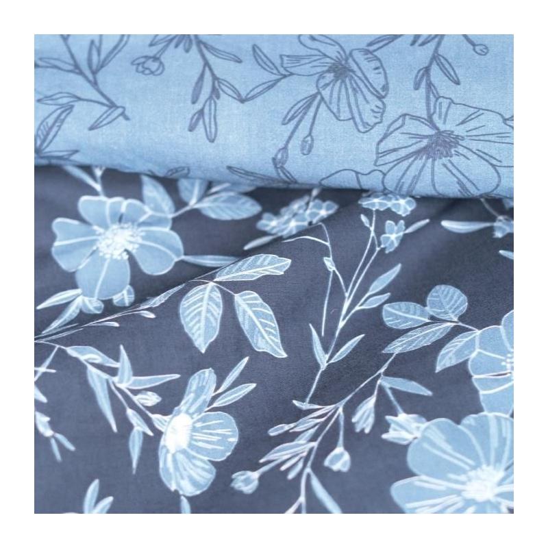 Parure de lit TODAY Sunshine - 240x260 cm - Coton imprimé floral