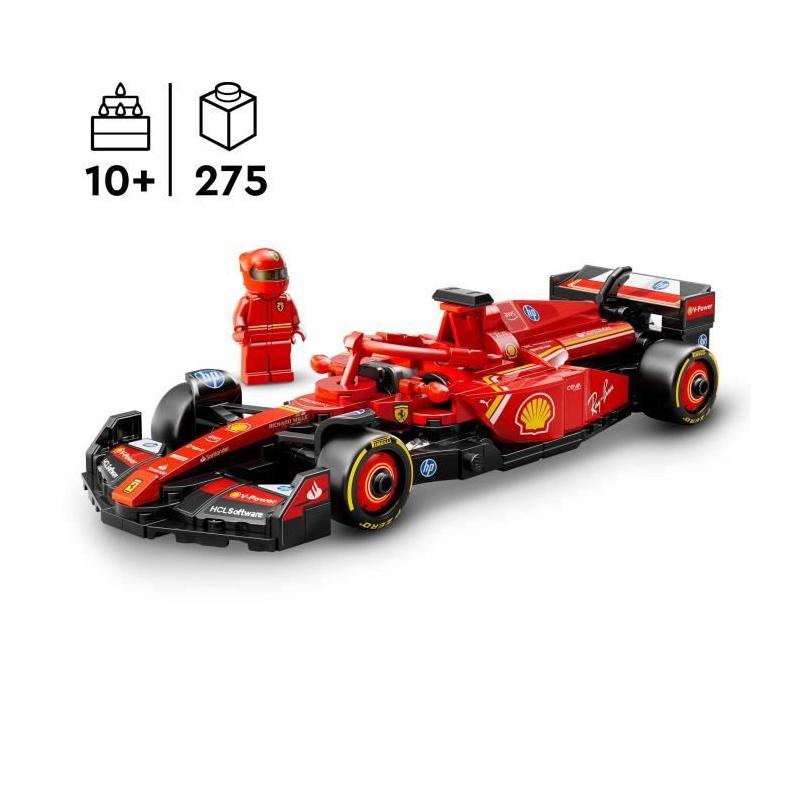 LEGO Speed Champions 77242 Voiture F1 Ferrari SF-24 - Kit 10 ans
