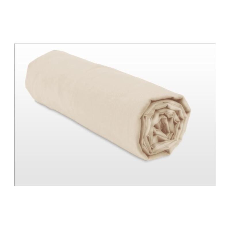 Drap Housse en Coton 100% - Taille 140 x 190 + Bonnet 35 cm - LOVELY HOME