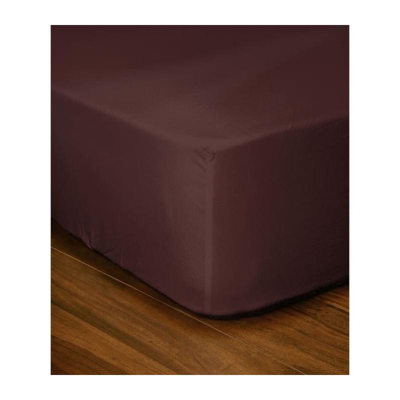 Drap-housse Lovely Home 140x190+25 cm Marron