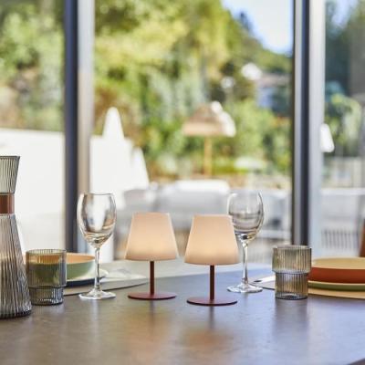 Lampes de table sans fil - LUMISKY TWINS - Terracota - Lot de 2