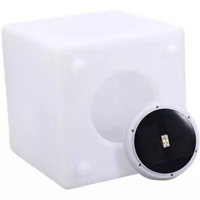Cube solaire lumineux LUMISKY CASY - Tabouret table basse KIOSQUE - GAZEBO