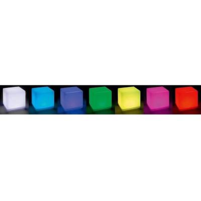 Cube solaire lumineux LUMISKY CASY - Tabouret table basse KIOSQUE - GAZEBO