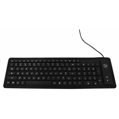 Clavier AZERTY flexible, étanche et enroulable - Mobility Lab