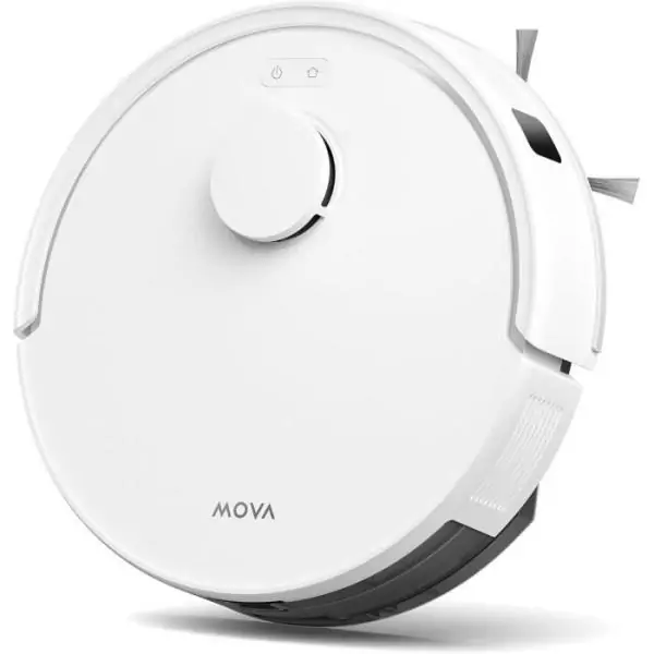 Dreame MOVA E20 - Robot Aspirateur Laveur - Navigation LDS, Puissance d'aspiration de 5 000 Pa - Aspirateur et Mop 2-en-1 - Comp